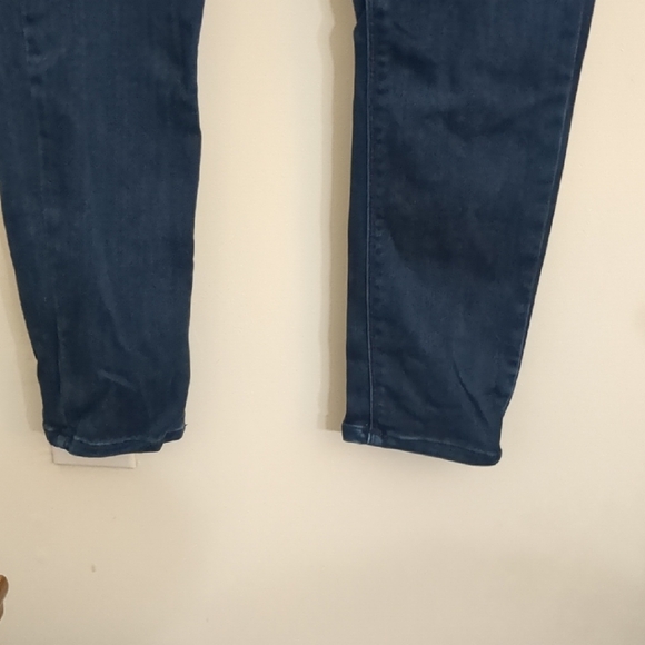 Just Black NWOT Women's Straight Leg Blue Jeans Size 28 Made In USA - Picture 5 of 5